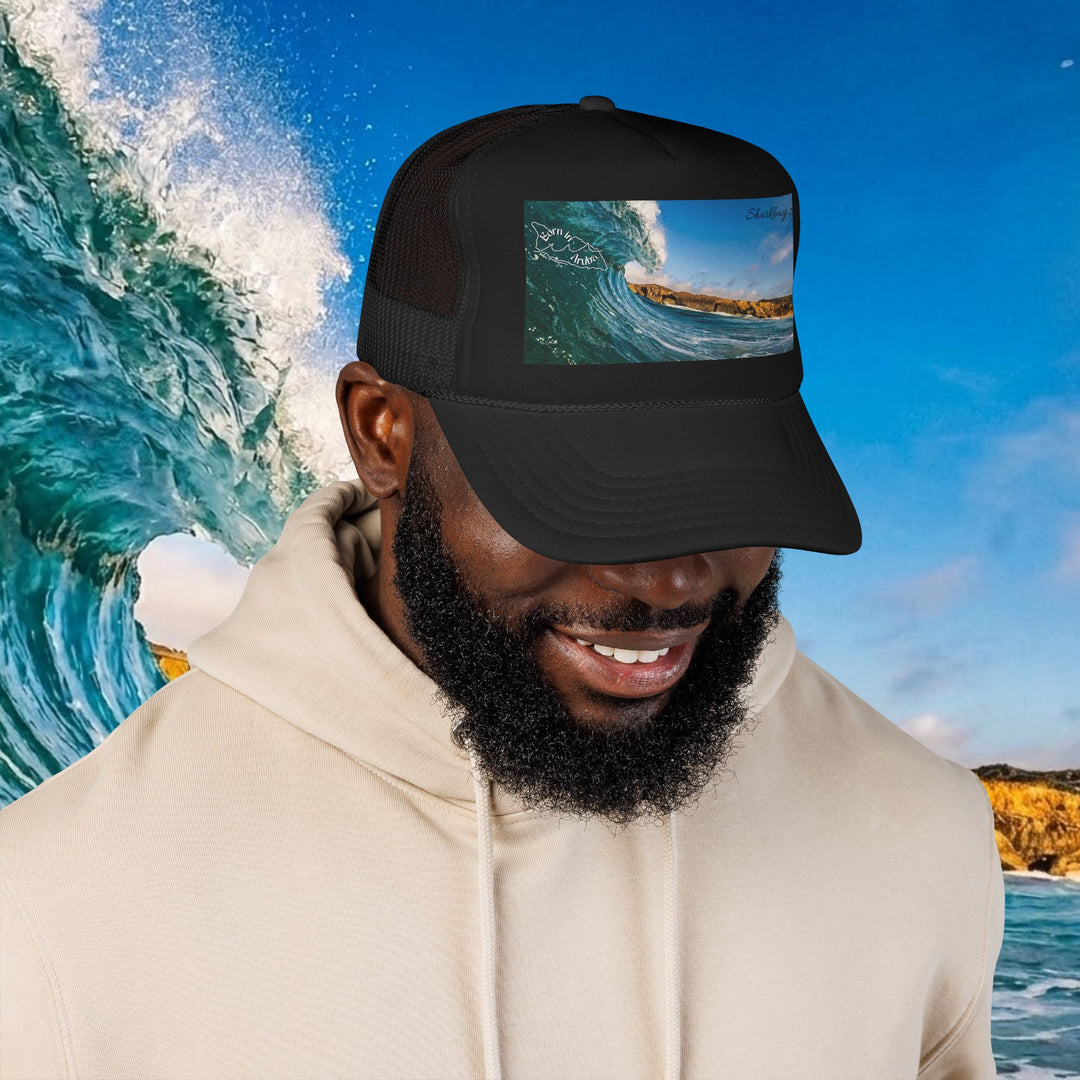 Shark Bay Wave ~ Foam Trucker Cap