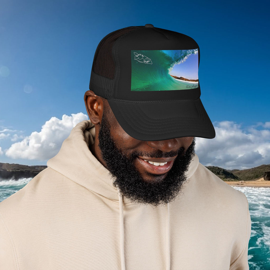 Dos Playa Emerald Barrel ~ Foam Trucker Cap