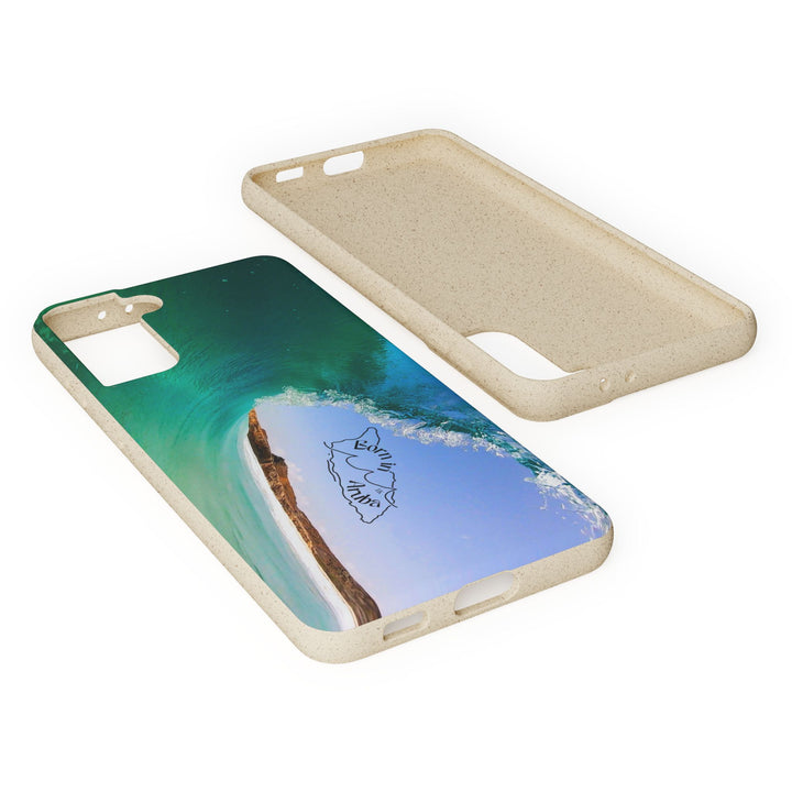 Biodegradable Phone Case — Dos Playa Wave, Eco-Friendly