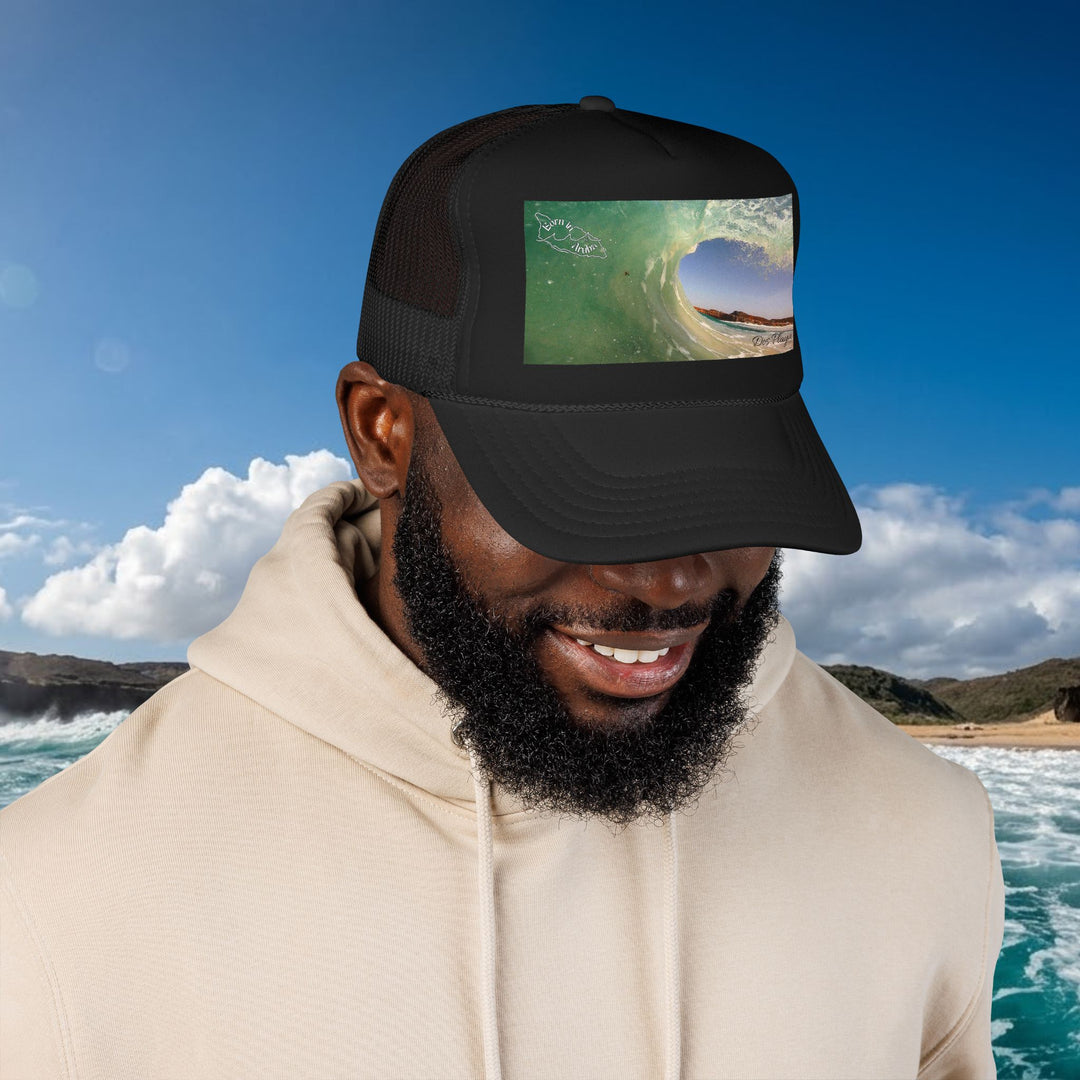 Dos Playa Sunlit Barrel ~ Foam Trucker Cap