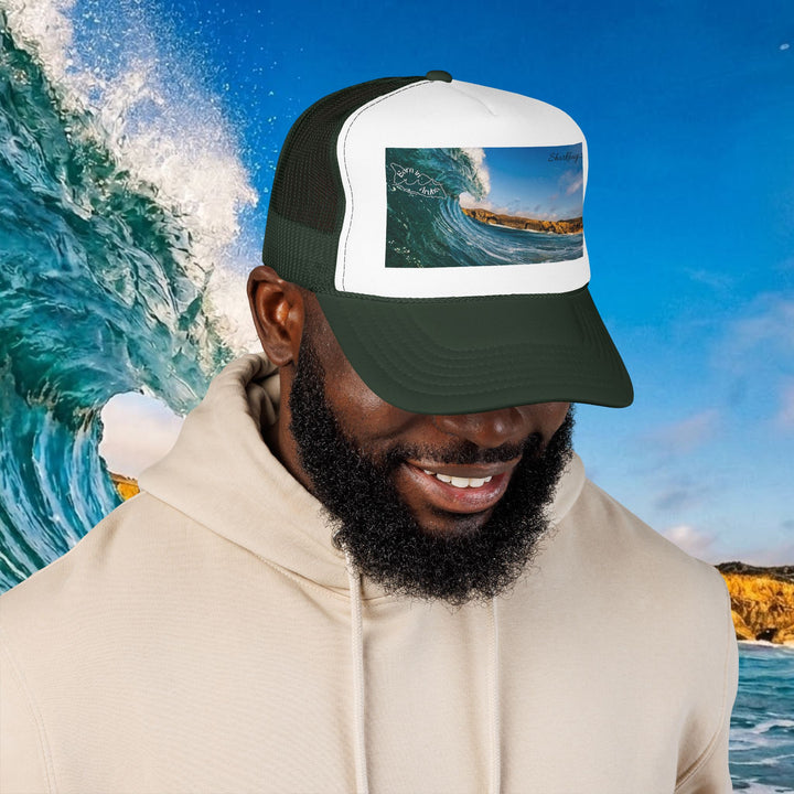 Shark Bay Wave ~ Foam Trucker Cap