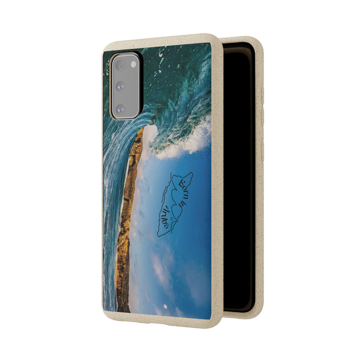 Biodegradable Phone Case ~ Shark Bay Wave, Aruba