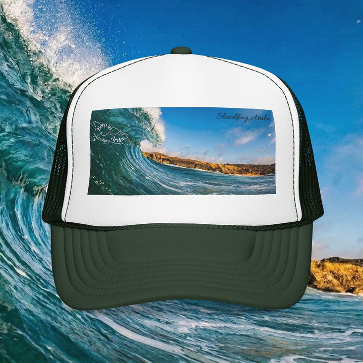 Shark Bay Wave ~ Foam Trucker Cap