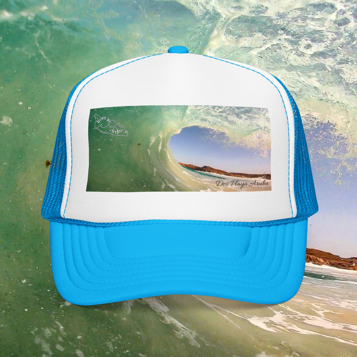 Dos Playa Sunlit Barrel ~ Foam Trucker Cap