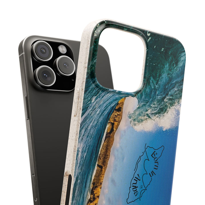 Biodegradable Phone Case ~ Shark Bay Wave, Aruba