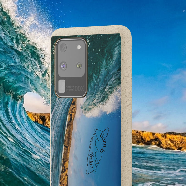 Biodegradable Phone Case ~ Shark Bay Wave, Aruba