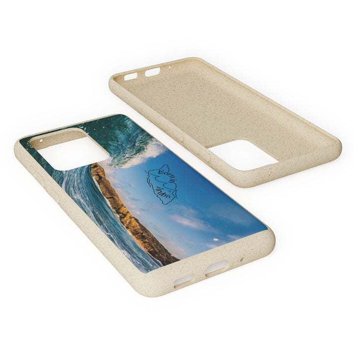 Biodegradable Phone Case ~ Shark Bay Wave, Aruba