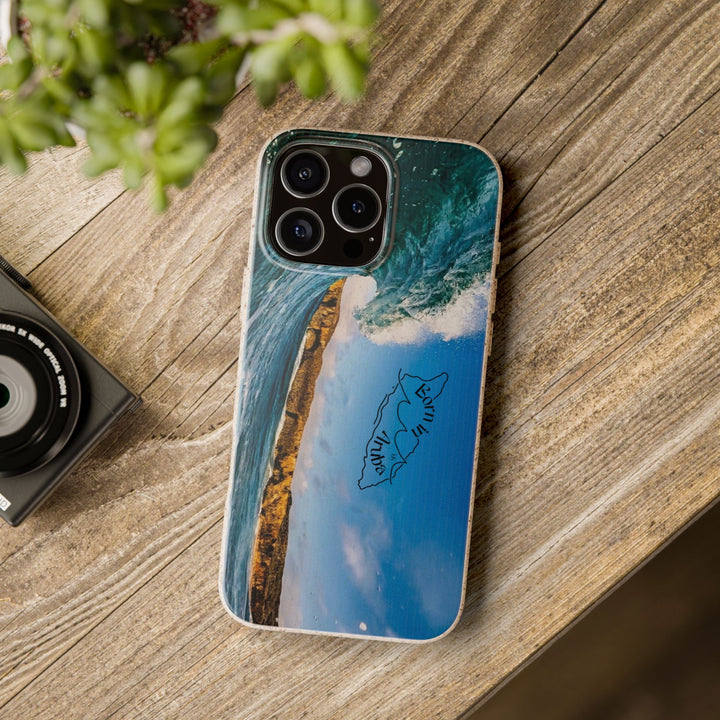 Biodegradable Phone Case ~ Shark Bay Wave, Aruba