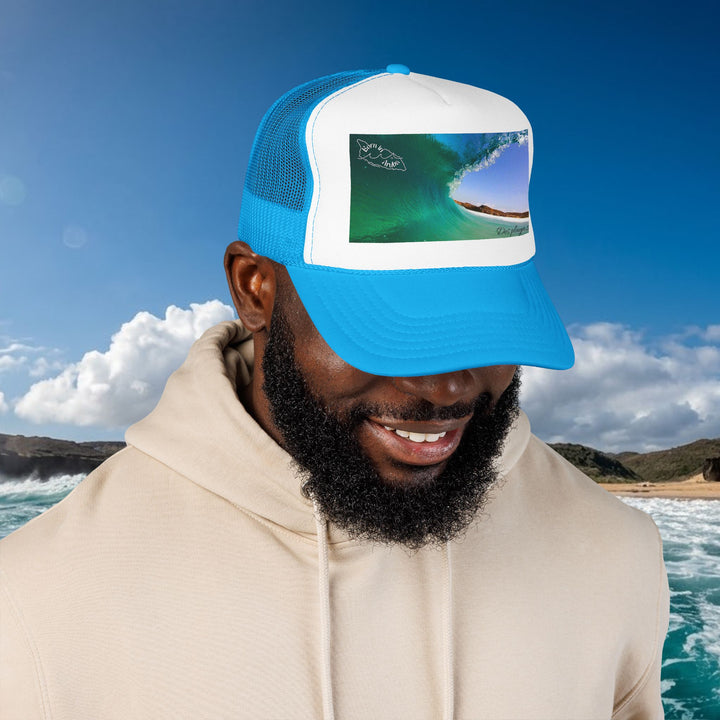 Dos Playa Emerald Barrel ~ Foam Trucker Cap