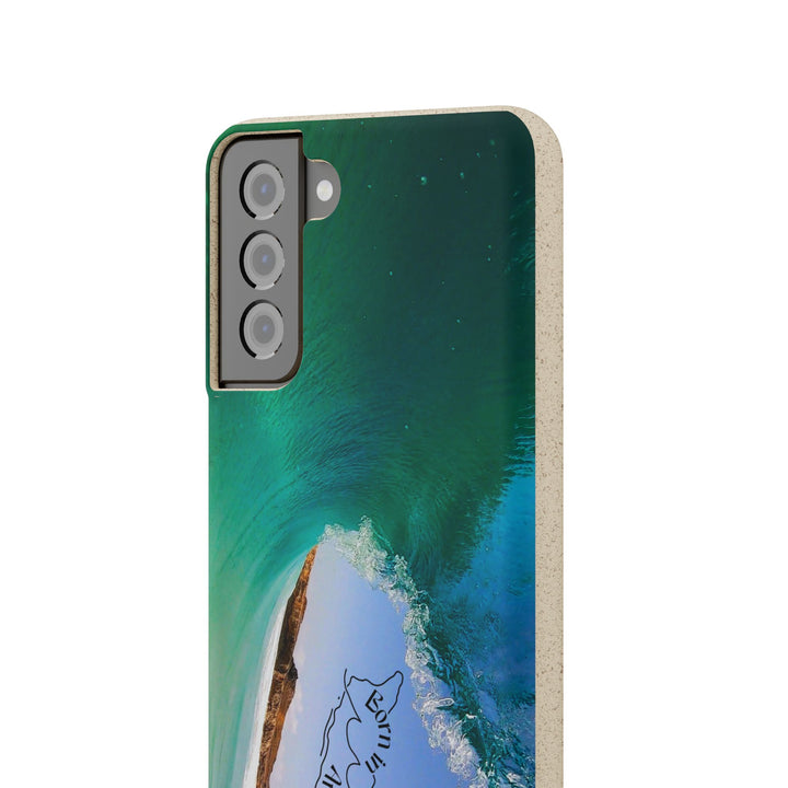 Biodegradable Phone Case — Dos Playa Wave, Eco-Friendly