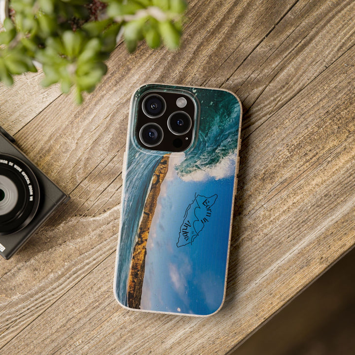 Biodegradable Phone Case ~ Shark Bay Wave, Aruba