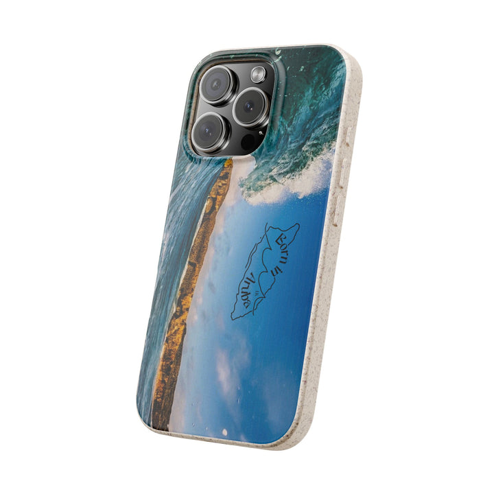 Biodegradable Phone Case ~ Shark Bay Wave, Aruba