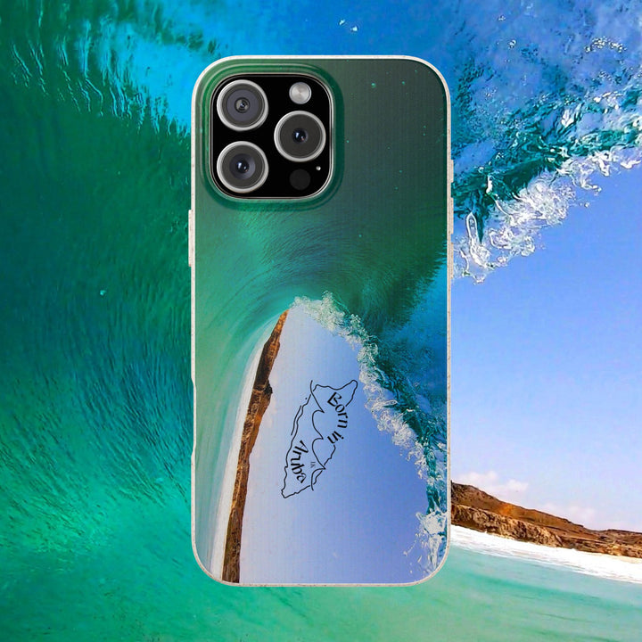 Biodegradable Phone Case — Dos Playa Wave, Eco-Friendly