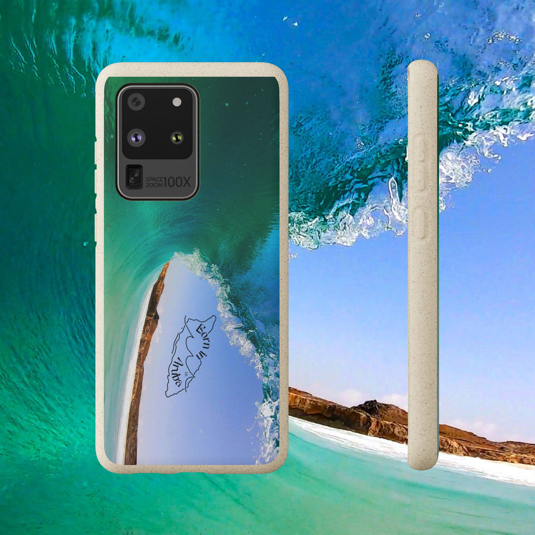 Biodegradable Phone Case — Dos Playa Wave, Eco-Friendly