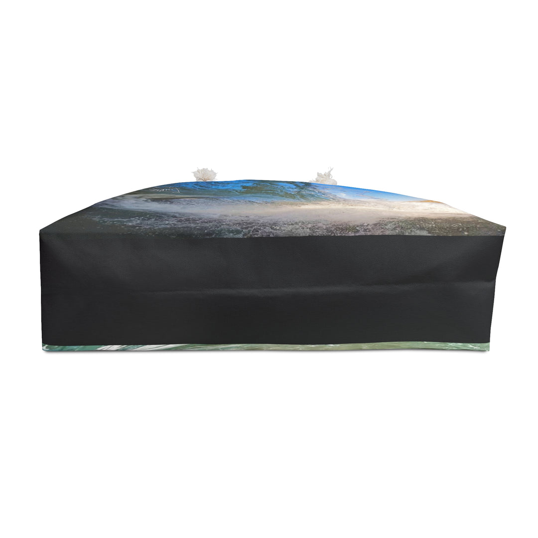 Born in Aruba ~ Andicuri Deep Blue Barrel Weekender Bag