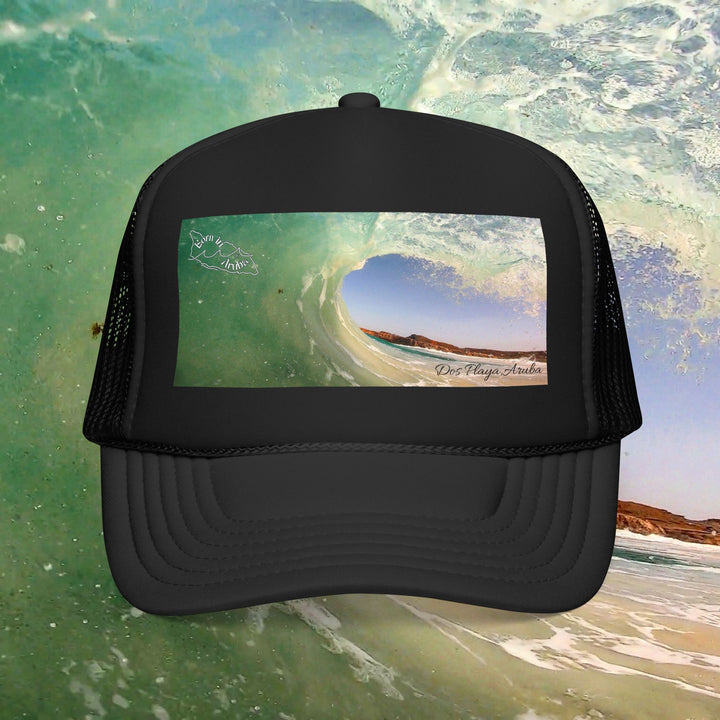 Dos Playa Sunlit Barrel ~ Foam Trucker Cap