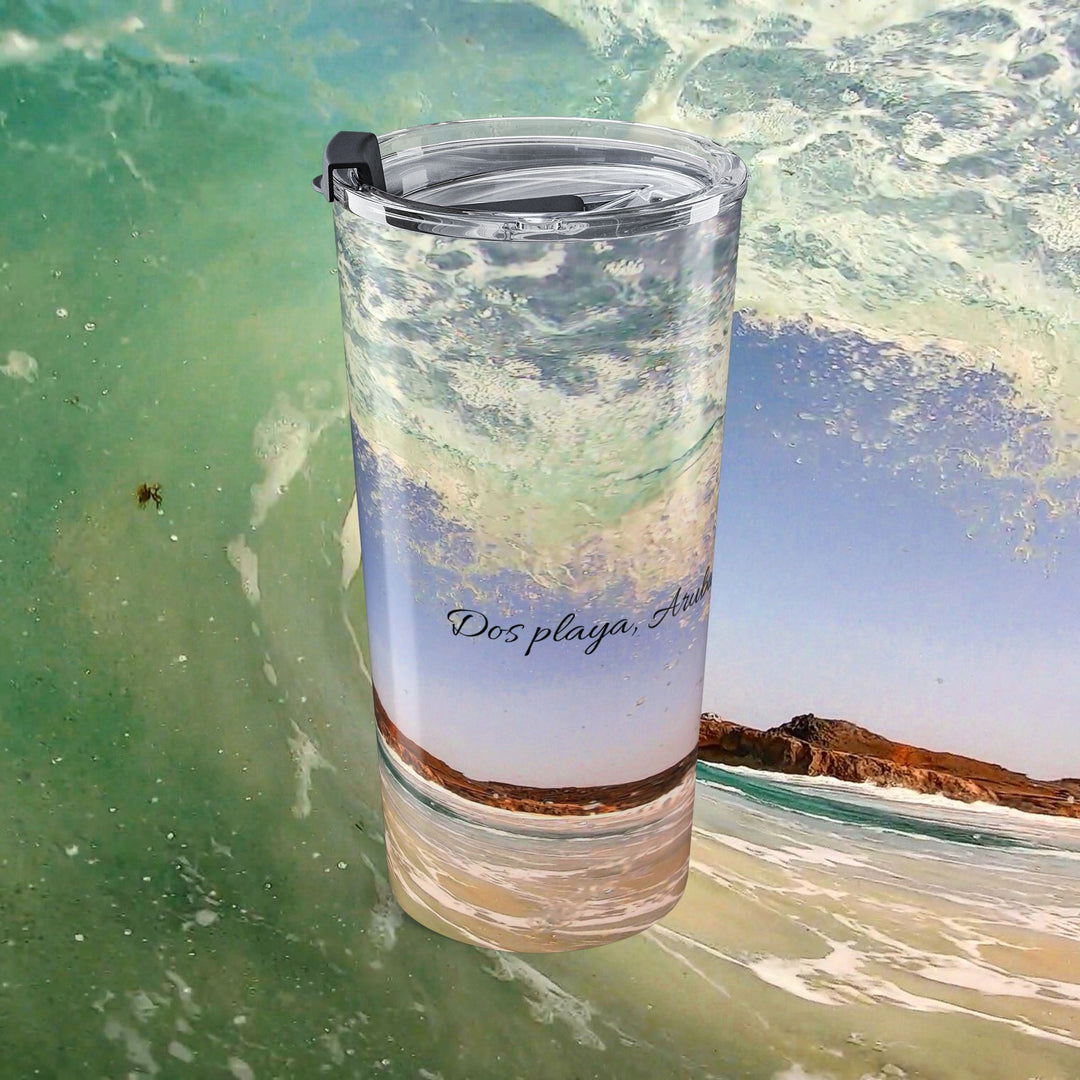 The Dos Playa Wave ~ 20oz Tumbler