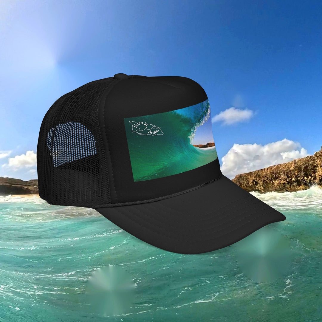 Dos Playa Emerald Barrel ~ Foam Trucker Cap