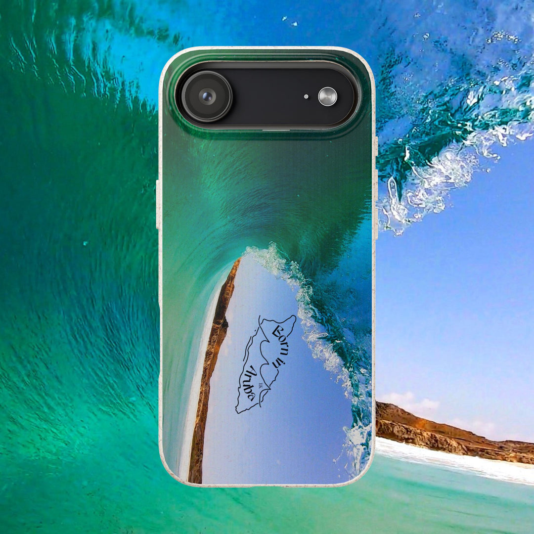 Biodegradable Phone Case — Dos Playa Wave, Eco-Friendly