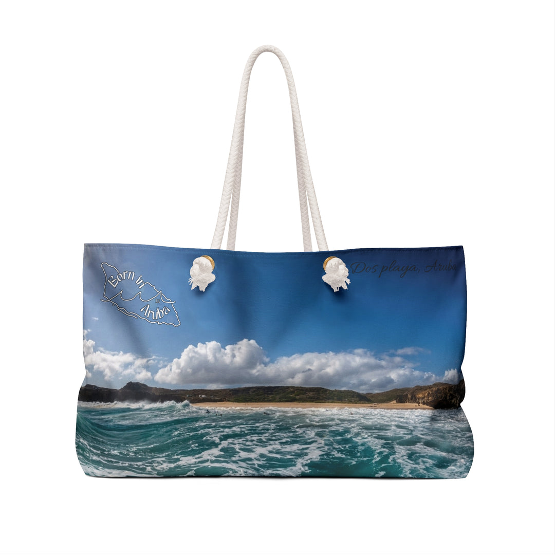 Born in Aruba ~ Dos Playa Weekender Bag
