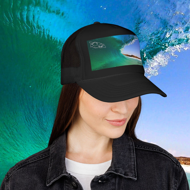 Dos Playa Emerald Barrel ~ Foam Trucker Cap