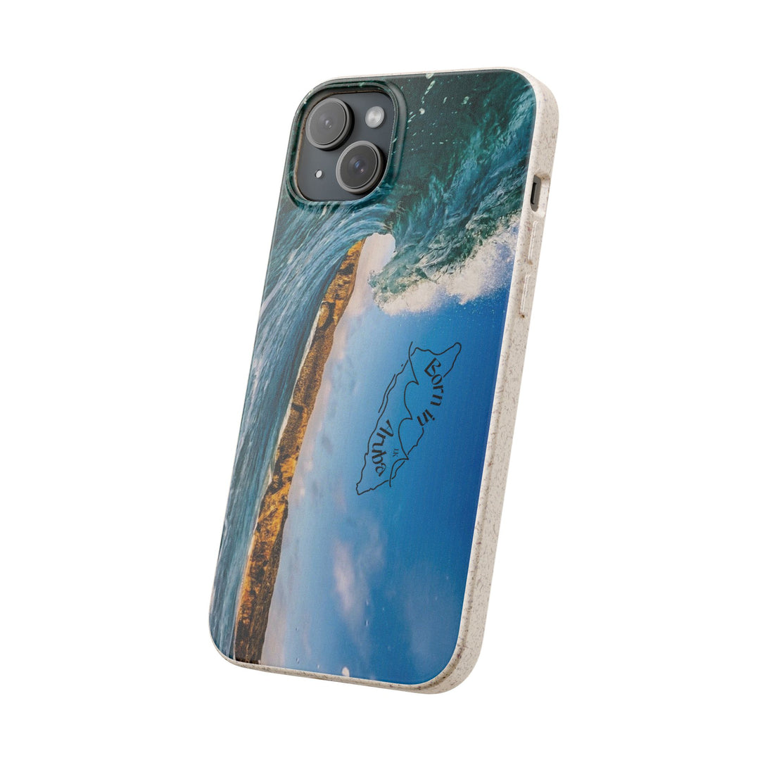 Biodegradable Phone Case ~ Shark Bay Wave, Aruba