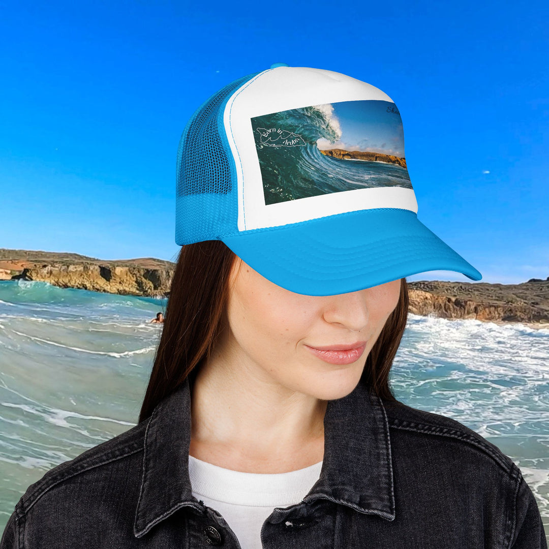 Shark Bay Wave ~ Foam Trucker Cap