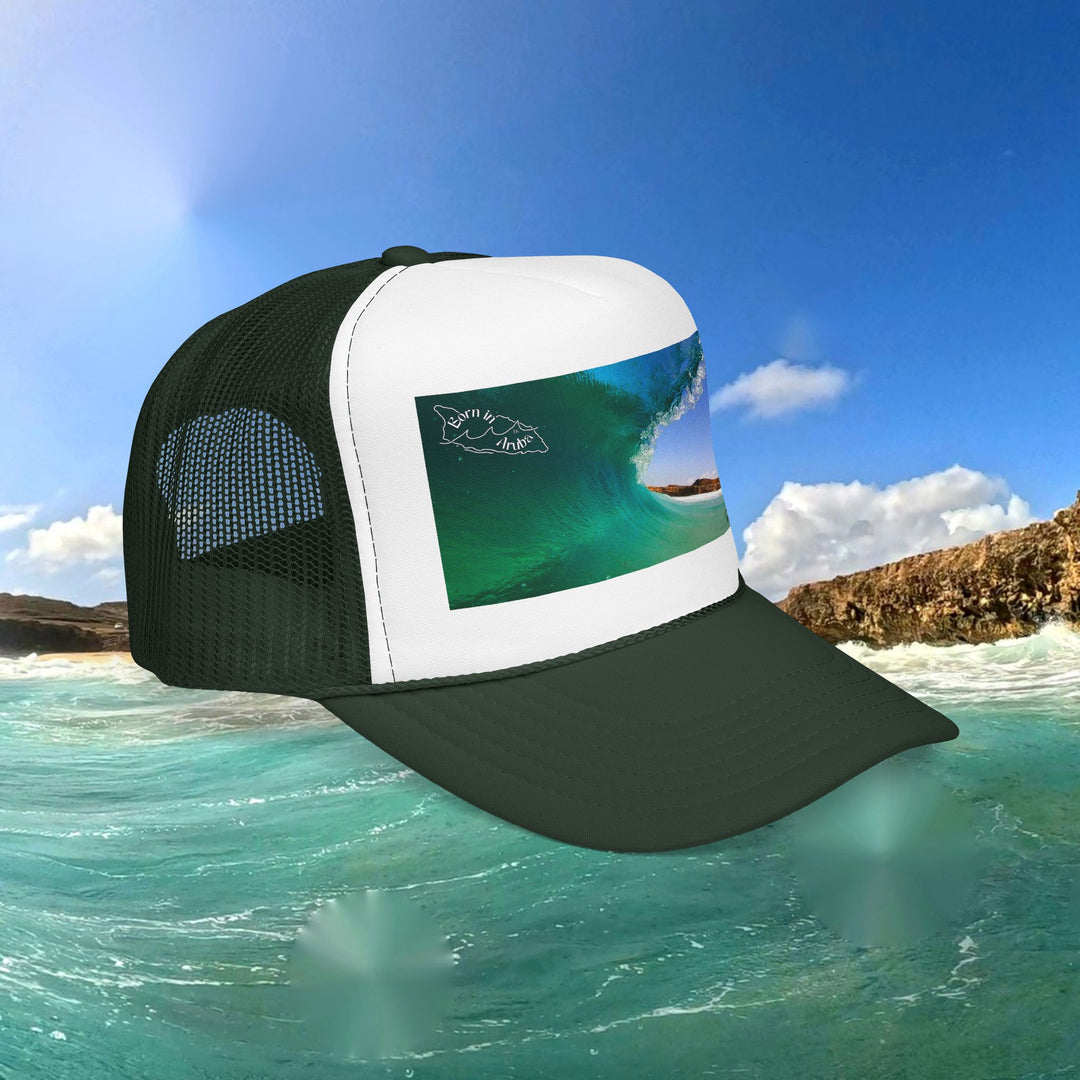 Dos Playa Emerald Barrel ~ Foam Trucker Cap