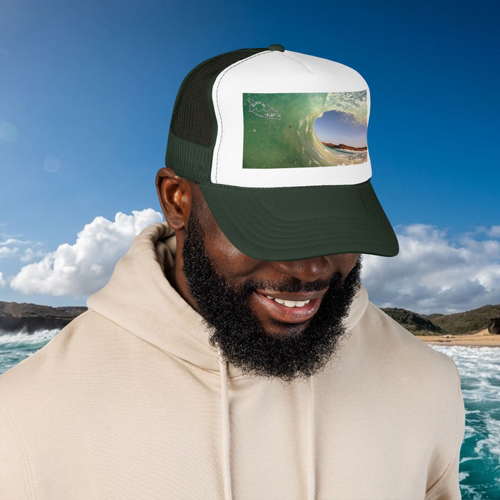 Dos Playa Sunlit Barrel ~ Foam Trucker Cap