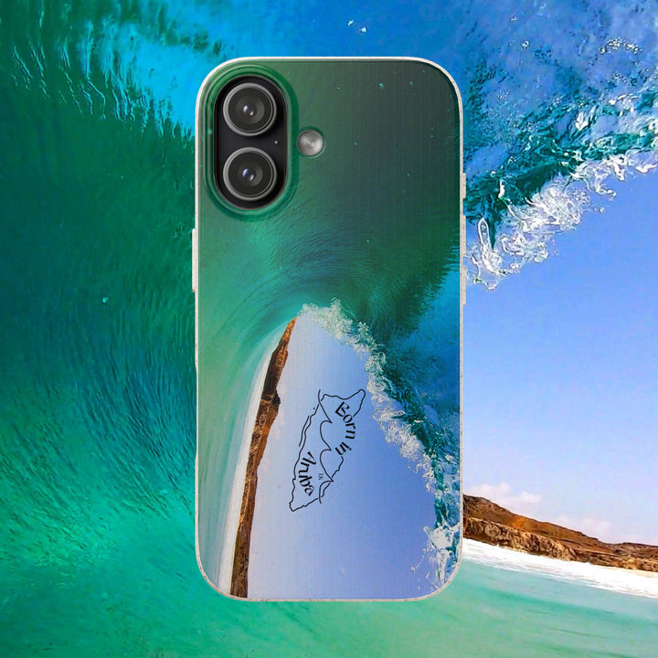 Biodegradable Phone Case — Dos Playa Wave, Eco-Friendly