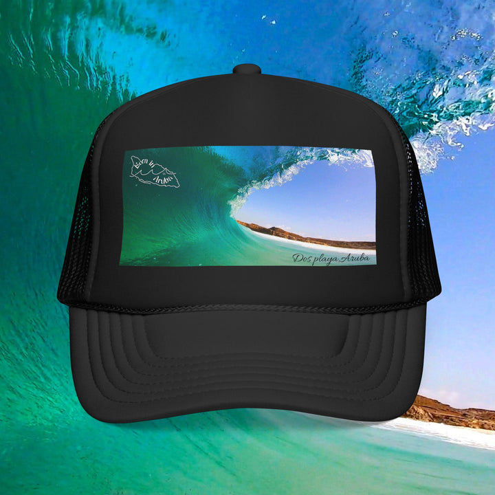 Dos Playa Emerald Barrel ~ Foam Trucker Cap