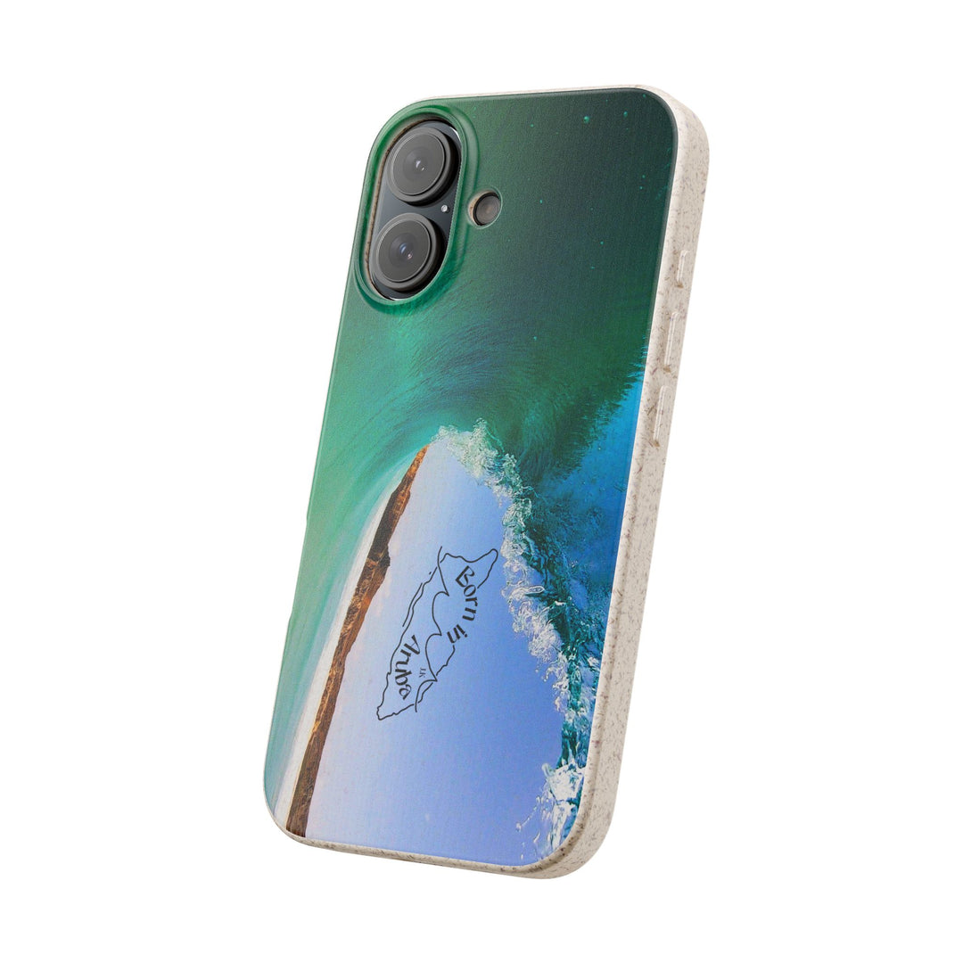 Biodegradable Phone Case — Dos Playa Wave, Eco-Friendly