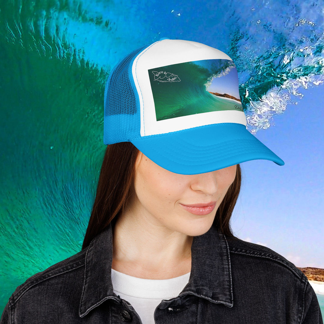 Dos Playa Emerald Barrel ~ Foam Trucker Cap