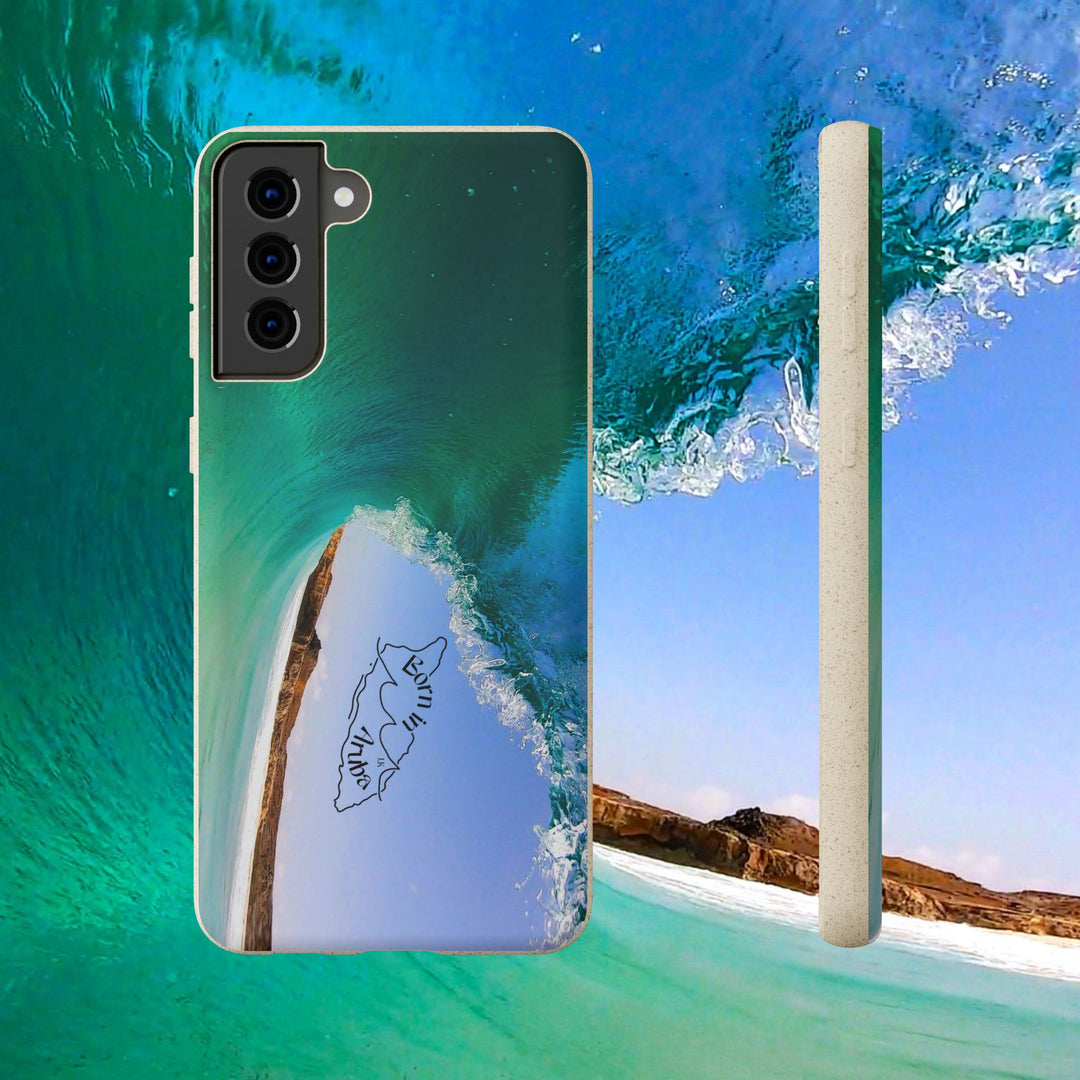 Biodegradable Phone Case — Dos Playa Wave, Eco-Friendly