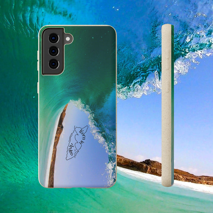 Biodegradable Phone Case — Dos Playa Wave, Eco-Friendly