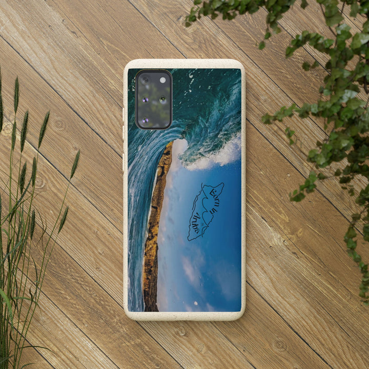 Biodegradable Phone Case ~ Shark Bay Wave, Aruba