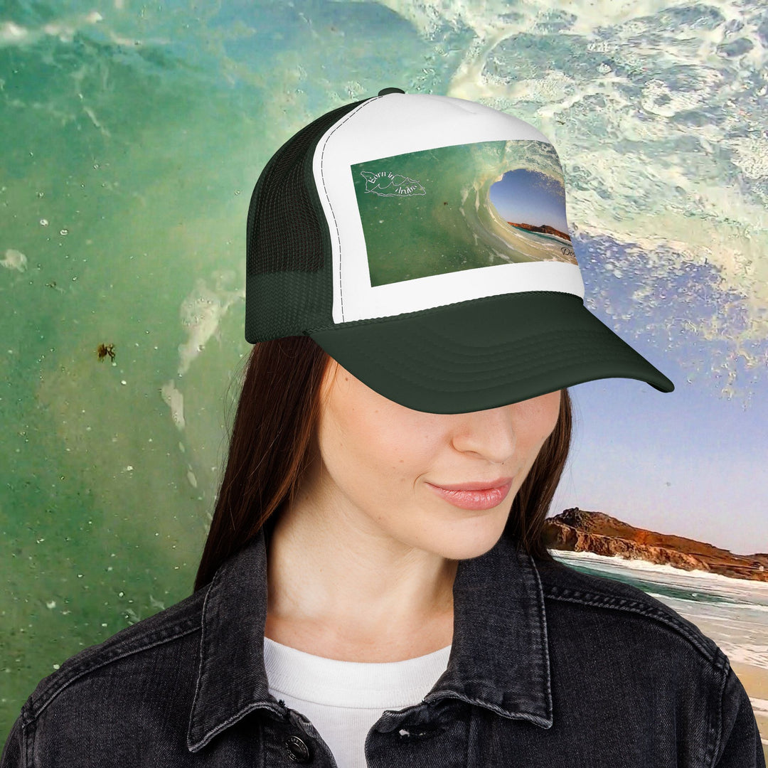 Dos Playa Sunlit Barrel ~ Foam Trucker Cap