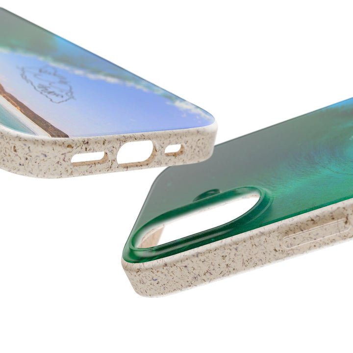 Biodegradable Phone Case — Dos Playa Wave, Eco-Friendly