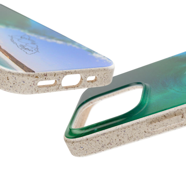 Biodegradable Phone Case — Dos Playa Wave, Eco-Friendly