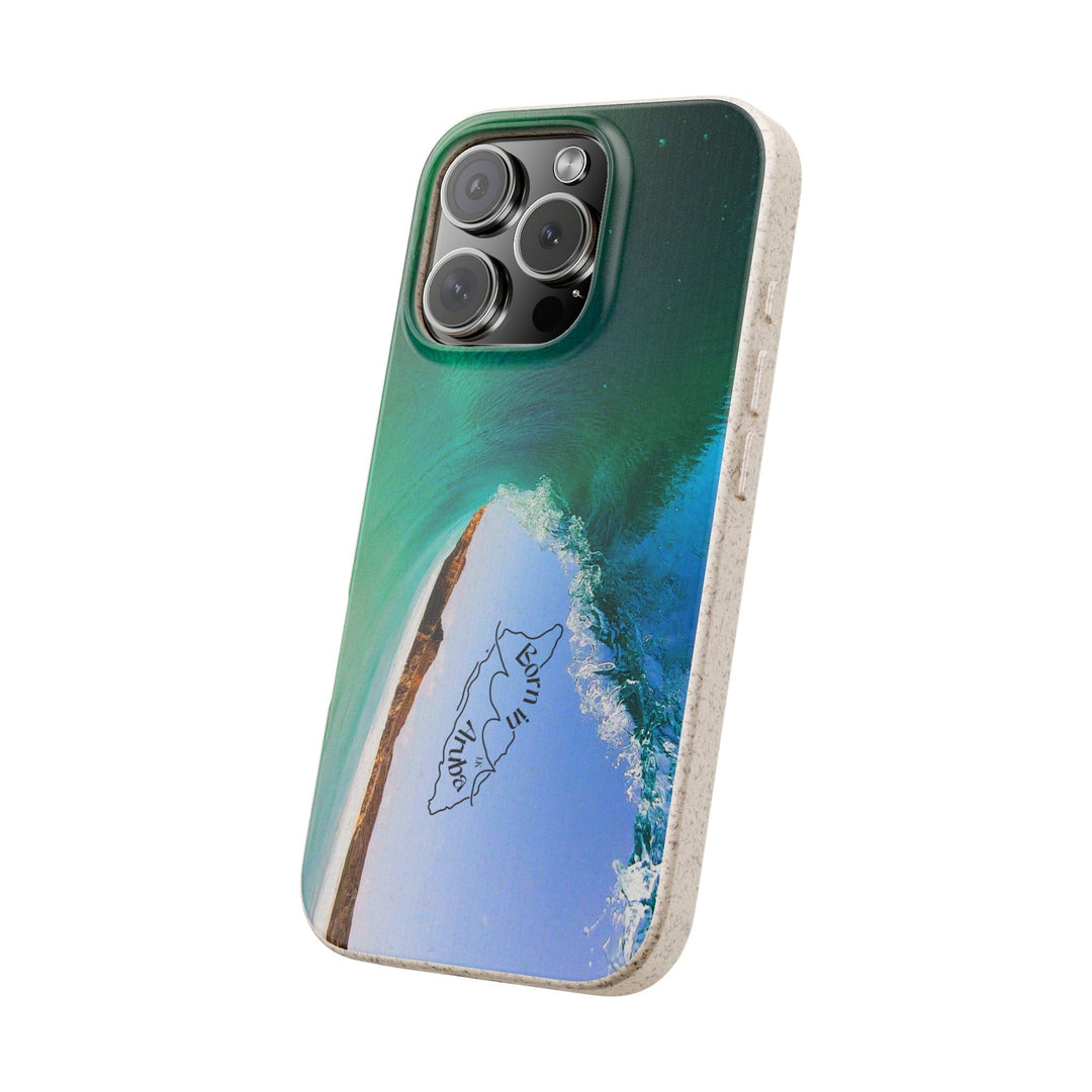Biodegradable Phone Case — Dos Playa Wave, Eco-Friendly