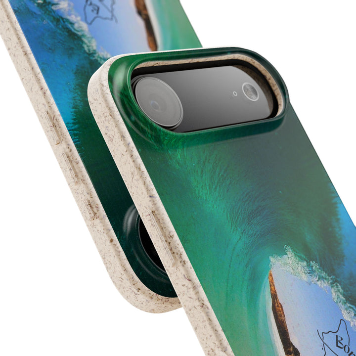 Biodegradable Phone Case — Dos Playa Wave, Eco-Friendly
