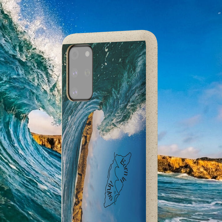 Biodegradable Phone Case ~ Shark Bay Wave, Aruba