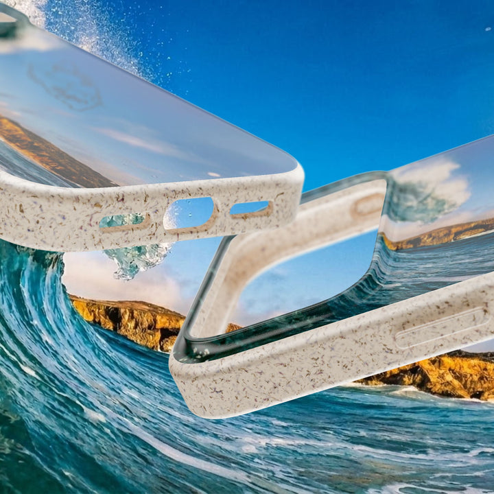 Biodegradable Phone Case ~ Shark Bay Wave, Aruba