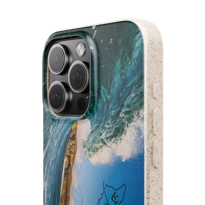 Biodegradable Phone Case ~ Shark Bay Wave, Aruba