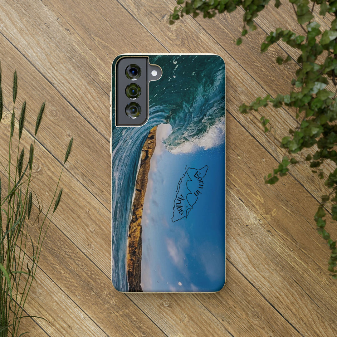 Biodegradable Phone Case ~ Shark Bay Wave, Aruba