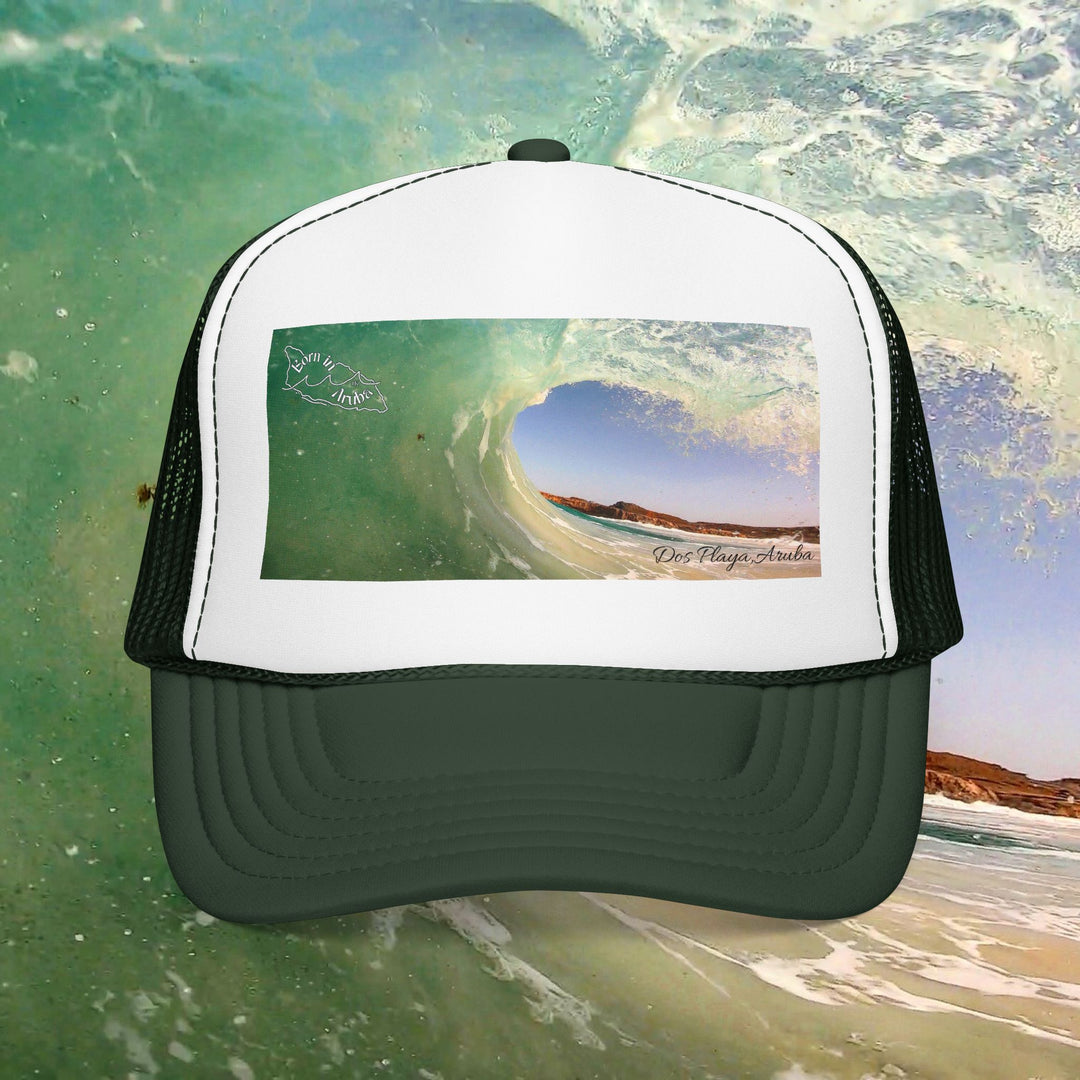 Dos Playa Sunlit Barrel ~ Foam Trucker Cap